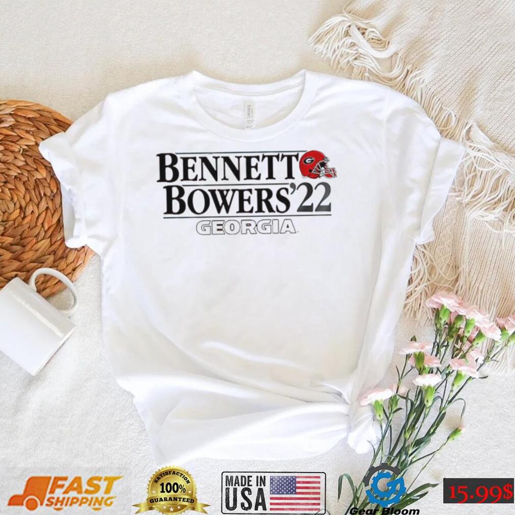 Stetson Bennett IV And Brock Bowers 2022 Georgia Bulldogs Shirt - Gearbloom