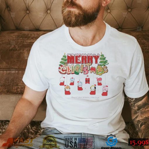 Stickers Merry Christmas May All Your Dreams Come True Shirt