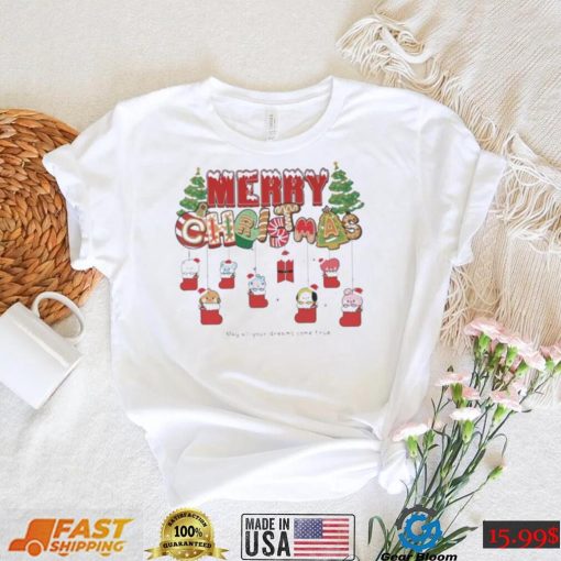 Stickers Merry Christmas May All Your Dreams Come True Shirt