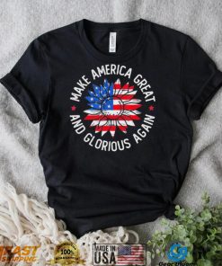 Sunflower MAGAGA Making America Glorious & Great Again – Trump 2024 T Shirt