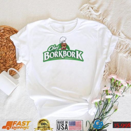 Swedish Chef Master Chef Bork Bork logo shirt