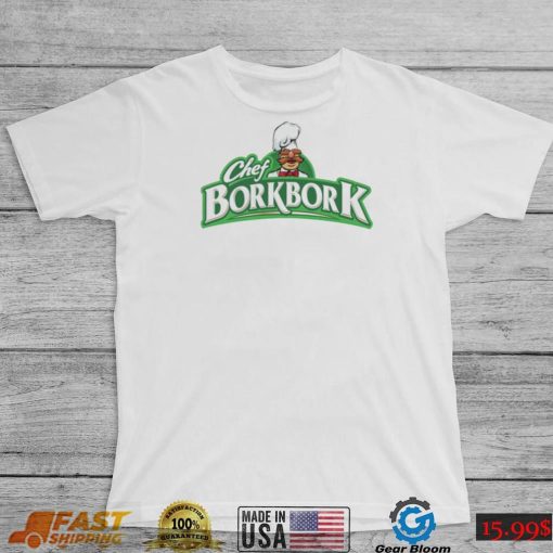 Swedish Chef Master Chef Bork Bork logo shirt