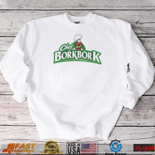 Swedish Chef Master Chef Bork Bork logo shirt