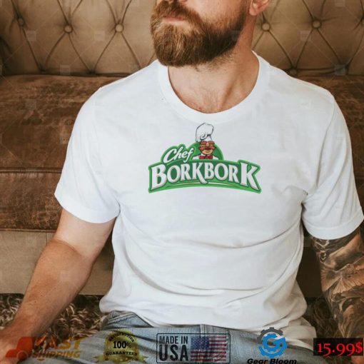 Swedish Chef Master Chef Bork Bork logo shirt