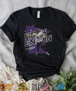 T.J. Hockenson Minnesota Vikings Player Map signature shirt