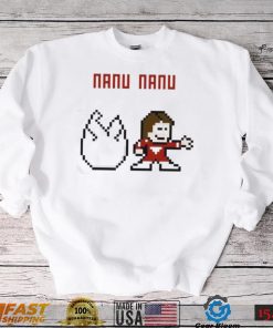 8bit Mork Robin Williams Nanu Nanu Shirt