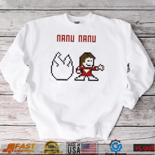 8bit Mork Robin Williams Nanu Nanu Shirt