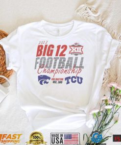 TCU Horned Frogs vs K State Wildcats 2022 Big 12 Football Championship Shirt