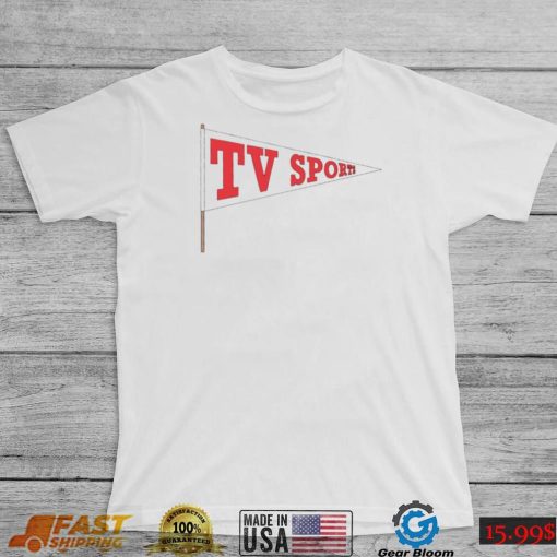 TV Sports little flag shirt