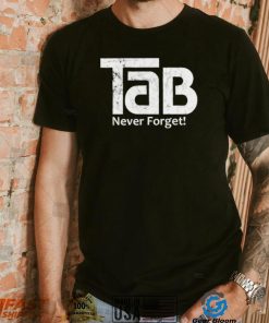 TaB Soda never forget logo shirt