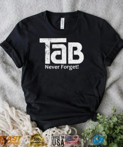 TaB Soda never forget logo shirt