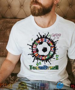 Team Brazil Qatar World Cup 2022 t shirt