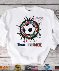 Team France Qatar World Cup 2022 t shirt