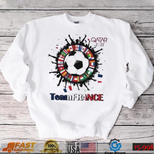 Team France Qatar World Cup 2022 t shirt