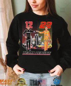 Team Penske Will Power And Joey Logano Signatures Shirt