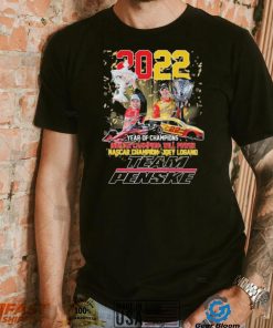 Team Penske Will Power And Joey Logano Year Of Champions 2022 Signatures Shirt