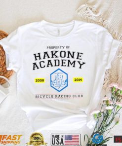 Team Property Of Hakone Academy Yowamushi Pedal shirt