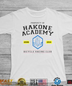 Team Property Of Hakone Academy Yowamushi Pedal shirt