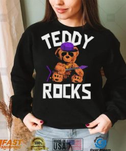 Teddy Bear Rock And Roll Lovers Shirt