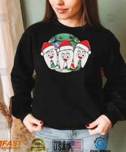 Teeth Santa Hat Chrismas Xcool Giftmas Dental Assistant Hygienist Meaningful Gif Shirt