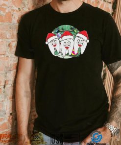 Teeth Santa Hat Chrismas Xcool Giftmas Dental Assistant Hygienist Meaningful Gif Shirt