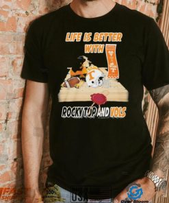 Tennessee Volunteers Life Is Better With Rocky Top And Vols Shirt