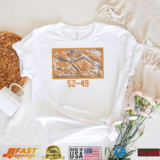 Tennessee Volunteers Vs Alabama Crimson Tide 52 49 Goal Post Shirt