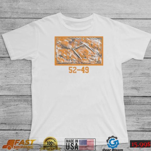 Tennessee Volunteers Vs Alabama Crimson Tide 52 49 Goal Post Shirt