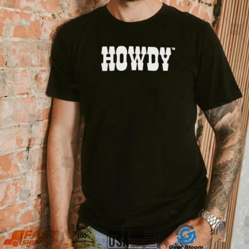 Texas A&M Western Howdy T Shirt