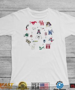 The American Conference Circle of Sicko is complete all team logo shirt