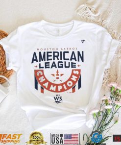 The American League Champions 2022 Shirt Houston Astros Ws