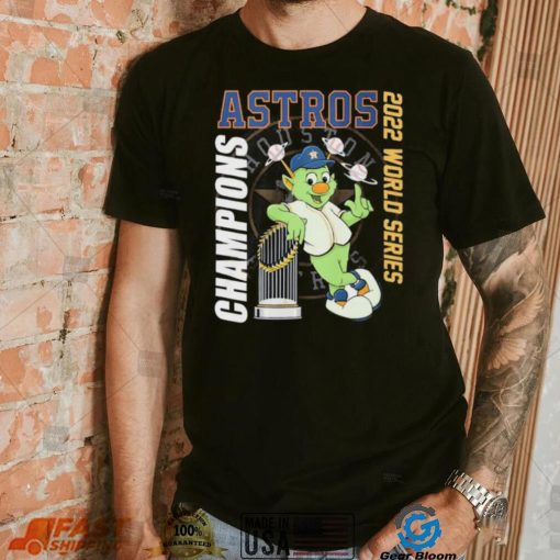 The Astros Orbit Mascot 2022 World Series Champions Shirt