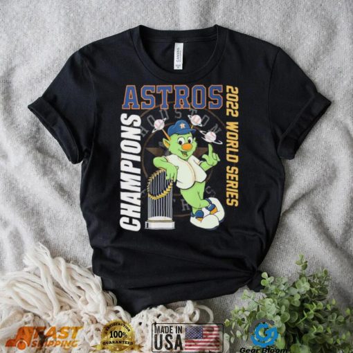 The Astros Orbit Mascot 2022 World Series Champions Shirt