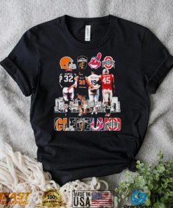 The Bieber Sexton Garrett And Chubb Cleveland Sports City Signatures 2022 Shirt