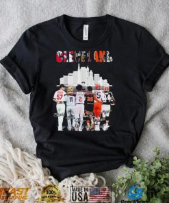 The Bieber Sexton Garrett And Chubb Cleveland Sports City Signatures Shirt