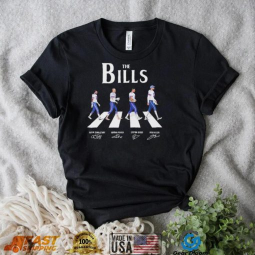 The Bill Devin Singletary Jordan Poyer Stefon Diggs Josh Allen Signature Shirt