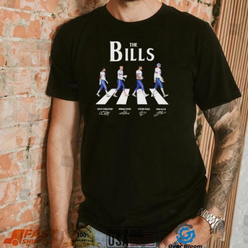 The Bill Devin Singletary Jordan Poyer Stefon Diggs Josh Allen Signature Shirt