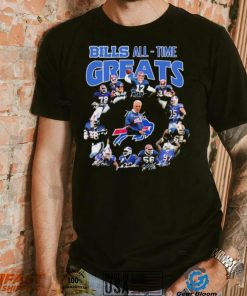 The Bills All time Greats Team Signatures Shirt