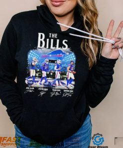 The Bills Signatures Josh Allen Stefon Diggs Tyler Bass Dawson Knox Signature Shirt