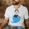 Portrait Of Elon Musk Chief Twit Twitter Logo Shirt