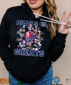 The Buffalo Bills All Time Greats Signatures Shirt