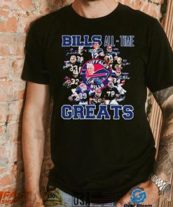 The Buffalo Bills All Time Greats Signatures Shirt