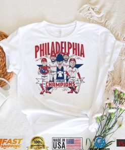 The Champions 2022 Philadelphia Phillies Caricature Signatures Shirt