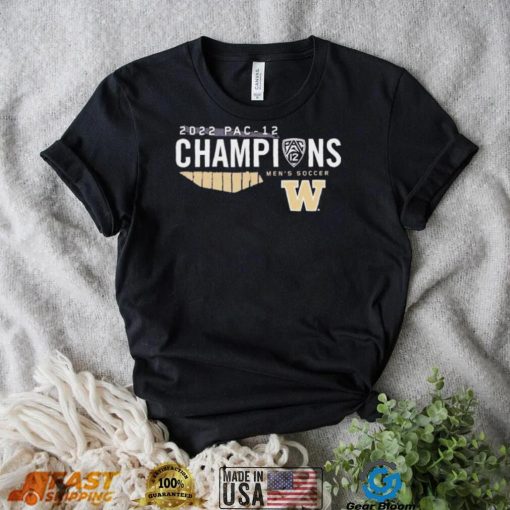 The Champions Washington Huskies 2022 PAC 12 Regular Season Men’s Soccer Shirt