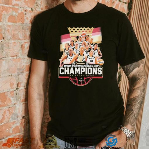 The Commissioner’s Cup 2022 WNBA Champions Las Vegas Aces Shirt