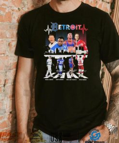 The Detroit City Sports Team Abbey Road Signatures Shirt