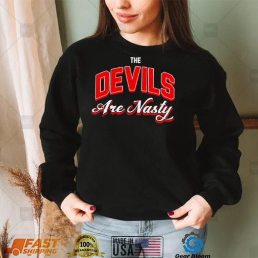 The Devils are Nasty logo shirt