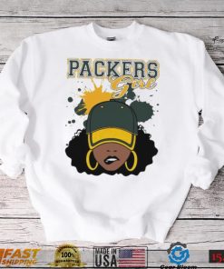 The Girl Green Bay Packers Cowboys Girl 2022 Shirt