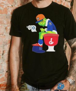 The Grinch Houston Astros Shitting On Toilet Philadelphia Phillies And Other Teams Shirt