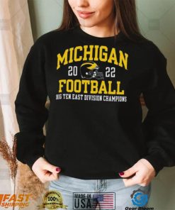 The Michigan Wolverines 2022 Big Ten East Champions Shirt